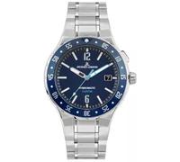 Jacques Lemans Herrenuhr Hybromatic Steel Blue (1-2109H)