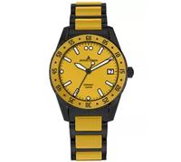 Jacques Lemans Herrenuhr Liverpool Special Edition HighTech Ceramic gelb / IP-black (42-10I)