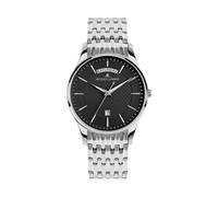JACQUES LEMANS 1-2193F Herrenuhr mit Edelstahlband London 40 MM Datum Wochentag