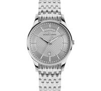 JACQUES LEMANS 1-2193G Herrenuhr mit Edelstahlband London 40 MM Datum Wochentag