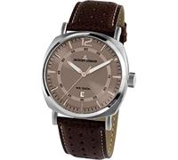 JACQUES LEMANS Herrenuhr Lugano Lederarmband massiv Edelstahl 1-1943G