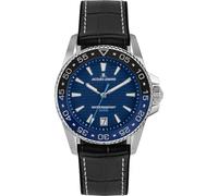 JACQUES LEMANS Herrenuhr Quarz Liverpool Diver Schwarz/Blau 1-2205B