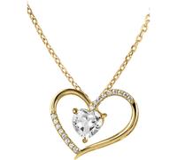 Jacques Lemans Kette 925er Silber gelbgold Damen
