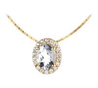 Jacques Lemans Kette 925er Silber gelbgold Damen