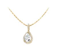 Jacques Lemans Kette 925er Silber gelbgold Damen