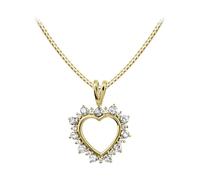 Jacques Lemans Kette 925er Silber gelbgold Damen