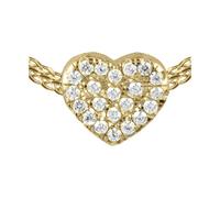 Jacques Lemans Kette 925er Silber gelbgold Damen