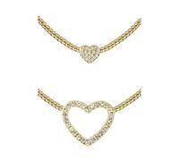 Jacques Lemans Kette 925er Silber gelbgold Damen