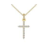 Jacques Lemans Kette 925er Silber gelbgold Damen