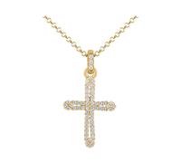Jacques Lemans Kette 925er Silber gelbgold Damen