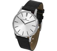Jacques Lemans London 1-1938B Uhr Damen Edelstahl Leder Quarz 5Bar