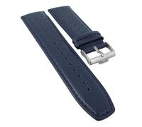 Jacques Lemans Lugano Uhrenarmband Leder dunkelblau 26mm 1-1645 1415