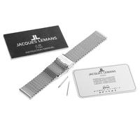 Jacques Lemans N-208 Edelstahl Band Ersatzband Milanaise Stahl 316L Stahlband feingliedrig 22 mm NEU OVP. mit 4 Federstegen