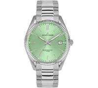 JACQUES LEMANS Herren-Uhren Analog Quarz One Size, Grün, Silber 32027253