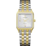 JACQUES LEMANS Quarzuhr für Damen Diamond Watches Zweifarbig D-15B
