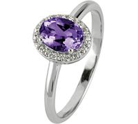 Jacques Lemans - Ring Sterlingsilber mit Amethyst - SE-R116C54 - Ringweite: 54