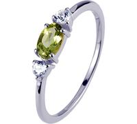Jacques Lemans - Ring Sterlingsilber mit Peridot - SE-R113B56 - Ringweite: 56