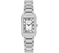 JACQUES LEMANS - Armbanduhr Date Torino - Quartz Uhrwerk - Gehäusedicke: 7.7 mm - Gehäusebreite: 35 mm - Edelstahl - Silver - 5 ATM