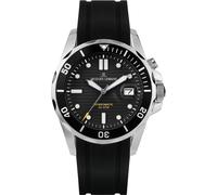 Jacques Lemans 1-2170A Herrenarmbanduhr Hybromatic Schwarz