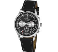 JACQUES LEMANS Herren-Uhren Analog Quarz One Size Schwarz 32016516