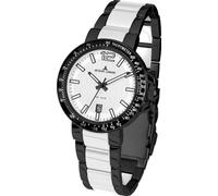 Jacques Lemans Unisex-Armbanduhr Milano Analog Keramik 1-1711F