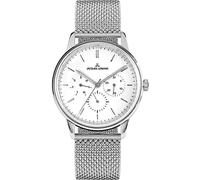 JACQUES LEMANS Unisex-Uhren Analog Quarz One Size Silber/Weiß 32016513