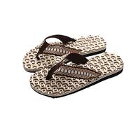 JACTZ Flip Flops Summer Unisex Flip Flops Bathroom Slippers Casual Shoes Beach Sandals-Yellow,44