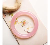 Jade-Armreif, Armreif Aus Natürlichem Rosa Chalcedon, Rundes Jade-Armband Für Damen, Für Freundin, Für Mutter, Mit Schmuckschatulle, 56-62 Mm,60mm