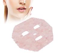 Jade-Gesichtsmaske, Schlafmaske, Quarz-Gesichtsmaske, Kühlende Natürliche Jade, Premium-Anti-Aging-Gesichts-Schlafmaske, Heiße und Kalte Therapie-Gesichtsmaske, Jade-Augenmaske für Dunkle Kreise Im