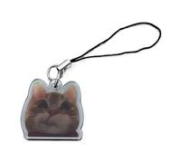 JADEWaa Cartoon-Tier-Schlüsselanhänger, einzigartiges Design, Bananen-Charm, Handykette, Schmuck, ein Muss für Mädchen, Studenten, niedlicher Bananen-Schlüsselanhänger, I, One size