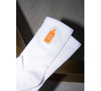 Jägermeister Socken mit Flaschenaufdruck, weiß (42-46)