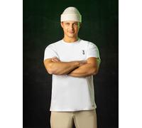 Jägermeister T-Shirt "J" - weiß (Xl), 100 % Bio-Baumwolle