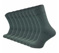 Jägersocken mit Hirsch Motiv | Pflegeleicht & robust | Perfektes Geschenk für Jäger | Herren (9 Paar) - Grün / 51 - 54