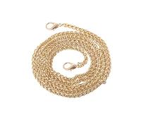 JAGETRADE Ersatz Geldbörse Kette Strap Griff Schulter Crossbody Handtasche Tasche Metall 120cm Gold