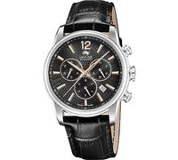 JAGUAR Analog J968/6 | Quarzuhr, Kalender, Widerstandsfähiges Saphirglas, Wasserdicht 5 ATM, J968/6, Acamar, Schwarzes Zifferblatt
