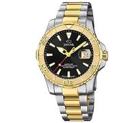 Quarzuhr JAGUAR "Claire de Lune, J970/3" Armbanduhren silberfarben (silberfarben, goldfarben) Herren Quarzuhren (97381743-0)