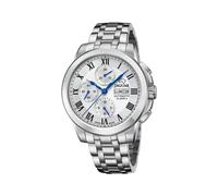 JAGUAR Automatik Herrenuhr Edelstahl 316L Silber - Datum, Saphirglas, Wasserdicht 10 ATM - J978/2