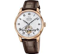 JAGUAR Automatik Herrenuhr Leder Braun - Saphirglas, Wasserdicht 5 ATM - Elegant - J967/2 Automatic Balancier