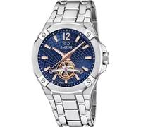 JAGUAR Swiss Made Uhr Automatik Herren aus Edelstahl 316l Silberfarben