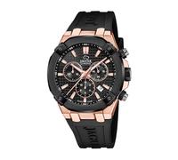 JAGUAR - Chronographen Diplomatic - Quartz Uhrwerk - Gehäusedicke: 12.75 mm - Gehäusebreite: 44 mm - Edelstahl - 10 ATM