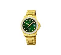 JAGUAR Damen Uhr Analog Edelstahl 316L Gold - Quarz - Saphirglas hochresistent - 20 ATM wasserdicht - Datum J895/2 - Executive
