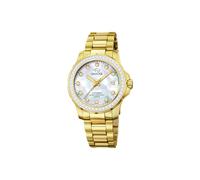 JAGUAR Uhr Für Damen J895/A Nueva I-Size Gold Edelstahl Case GoldEdelstahl Band
