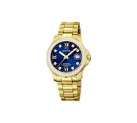 JAGUAR Damenuhr Analog aus Edelstahl 316L Goldfarben | Quarzuhr, Kalender, Widerstandsfähiges Saphirglas, Wasserdicht 20 ATM, J895/C