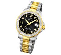 Jaguar Damenuhr Edelstahl silber gold Jaguar Executive Armbanduhr UJ893/4