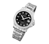 Jaguar Edelstahl Damen Uhr J892/4 Analog Fashion Armbanduhr silber UJ892/4