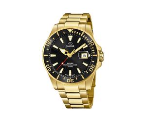 Jaguar Herren Uhr J877/3 Professional Diver Edelstahl vergoldet