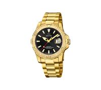 JAGUAR Herrenuhr Analog - Edelstahl 316L Goldfarben - Quarzwerk - Datum - Saphirglas Hohe Widerstandsfähigkeit - Wasserdicht 20 ATM - J971/3 Couples Diver