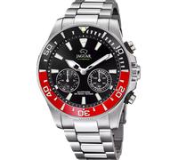 JAGUAR Intelligente Herrenuhr Hybrid Connected - Edelstahl 316L - Analoge Smartwatch - Wasserdicht 20 ATM - J888/3 - Musiksteuerung, Schrittzähler, Benachrichtigungen und Anrufablehnung