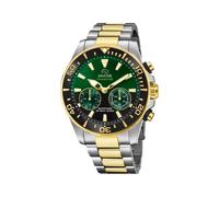 JAGUAR Hybrid Smartwatch Herren Edelstahl 316L - 20 ATM, Analog, Musiksteuerung, Schrittzähler, Anrufbenachrichtigungen - J889/5