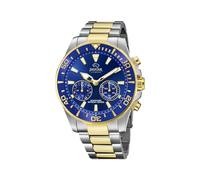 JAGUAR Hybrid Smartwatch Herren Edelstahl 316L - 20 ATM, Analog, Musiksteuerung, Schrittzähler, Anrufbenachrichtigungen - J889/1